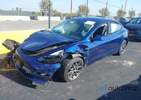 2023 Tesla Model 3 Rear-Wheel Drive from USA, damaged, VIN 5YJ3E1EAXPF581654